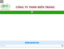 Tablet Screenshot of phanbondientrang.vn